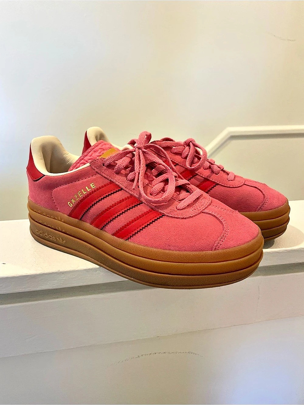 adidas Gazelle Sneakers in Pink